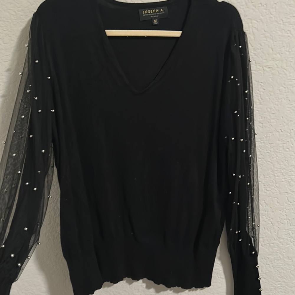 Sweater with bedazzle
